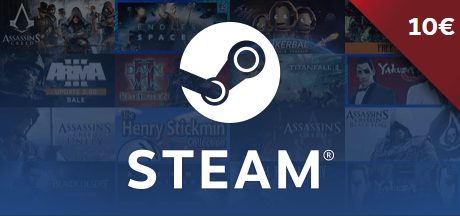 Steam Gift Card 10 EUR